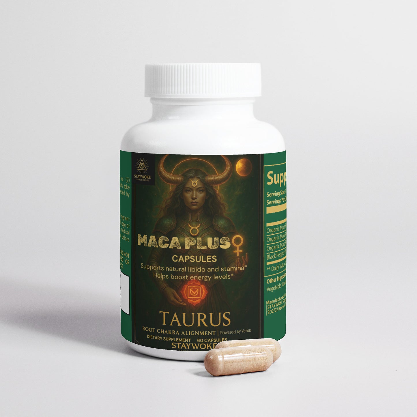 Maca Plus | Root Chakra Calm & Strength – TAURUS Edition ♉