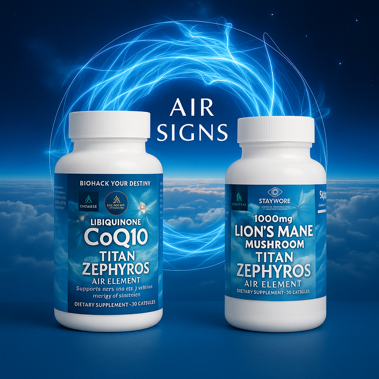 🌬️TITAN ZEPHYROS | Air Element Stack – Cognitive & Physical Energy Stack - staywokesupplements