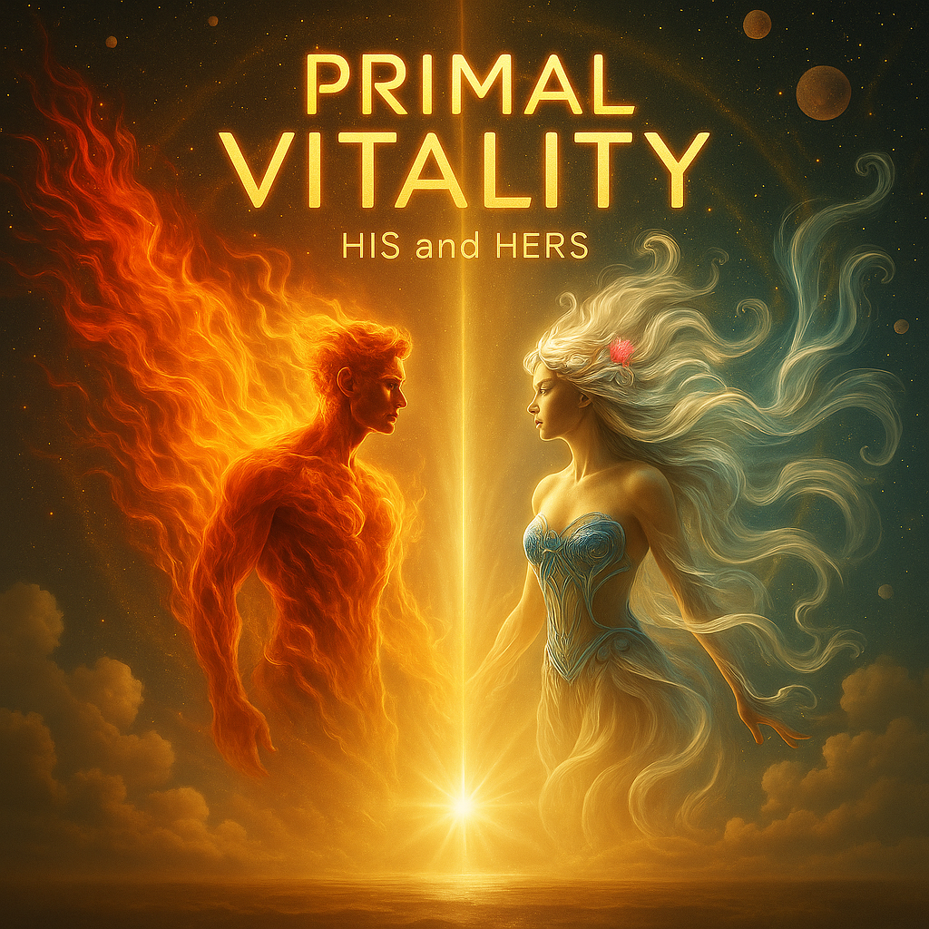 🧬 PRIMAL VITALITY STACKS | Hormone + Energy Boost for Him & Her🧬
