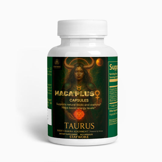 Maca Plus | Root Chakra Calm & Strength – TAURUS Edition ♉