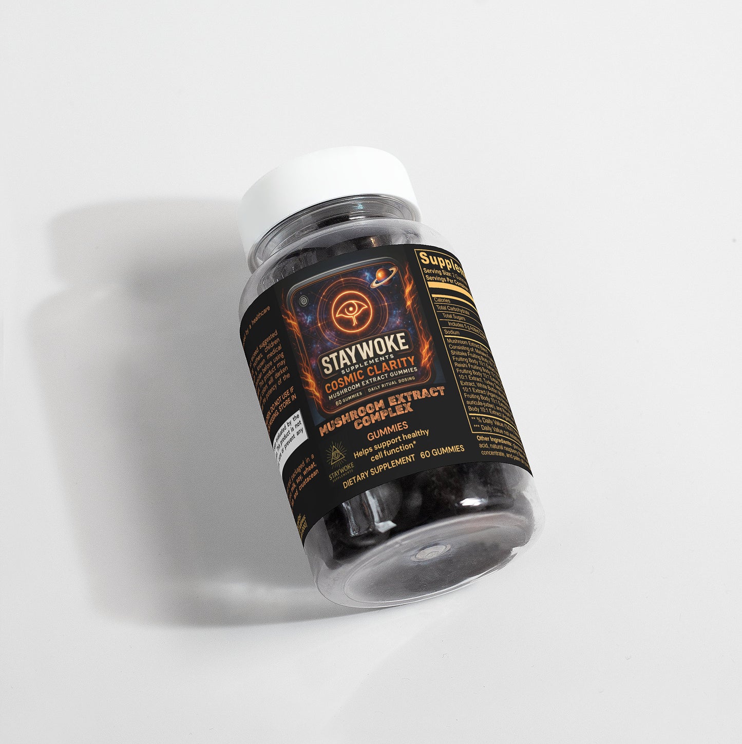 "Cosmic Clarity | Nootropic Mushroom Extract Gummies for Focus & Mental Awakening"