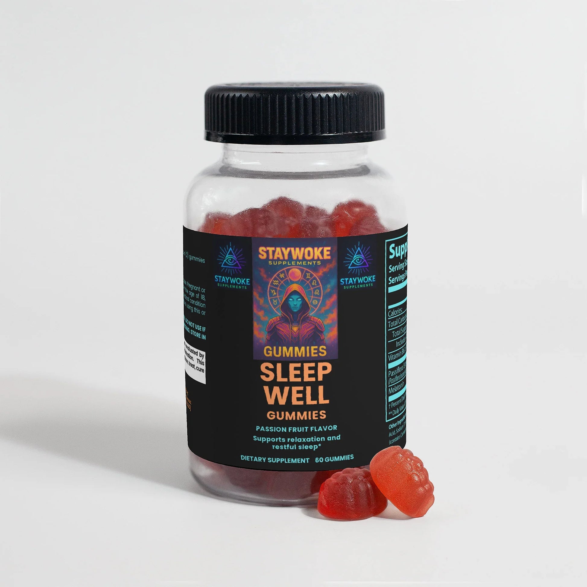 Sleep Well Gummies (Adult) - staywokesupplements
