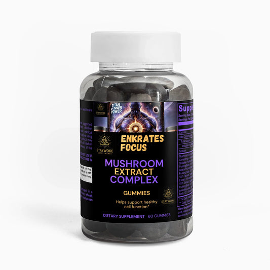 ENKRATES FOCUS Mushroom Extract Gummies - staywokesupplements