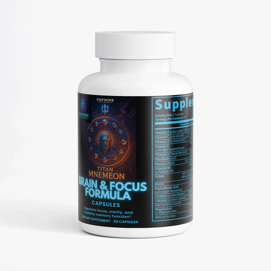🧠TITAN MNEMEON | Brain & Focus Formula - staywokesupplements