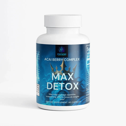 🌊⚡ TITAN NEPTUNE | Hydration + Detox + Vitality Stack |MAX Detox (Acai detox) - staywokesupplements