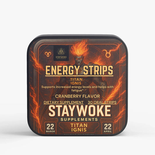 🔥 TITAN IGNIS | Fire Element Stack| ENERGY Oral Strips - staywokesupplements