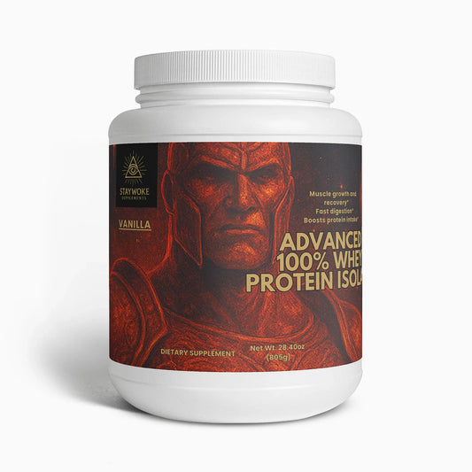 🔱 TITAN STRONGAURA | Advanced 100% Whey Protein Isolate (Vanilla) - staywokesupplements