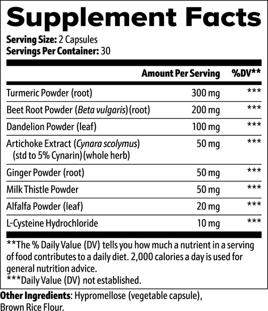 Milk Thistle and Turmeric Capsules – Botanical Daily Wellness | STAYWOKE