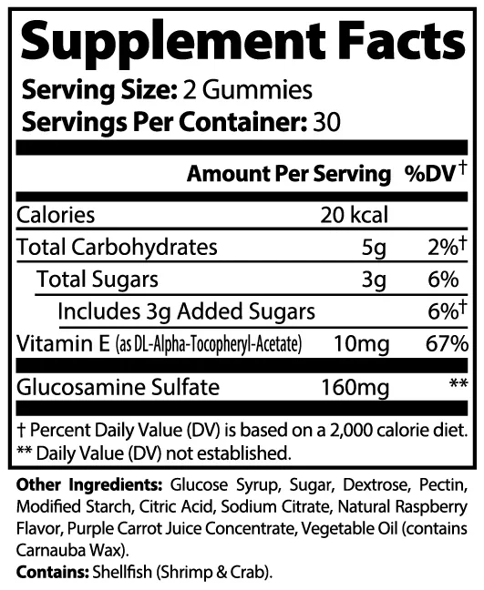 Joint Support Gummies (Adult) - staywokesupplements