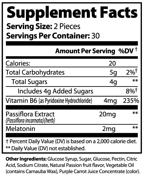 Sleep Well Gummies (Adult) - staywokesupplements