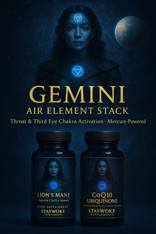 GEMINI | Air Element Stack 2 bottle STACK🌬️✨ – Throat & Third Eye Activation