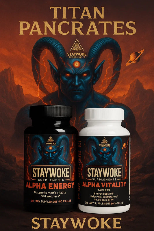 TITAN PANCRATES | Master of Wild Vitality 2 bottle COMBO - staywokesupplements