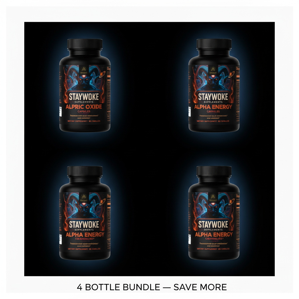 Male Vitality Elite Stack 4 Bottle Bundle